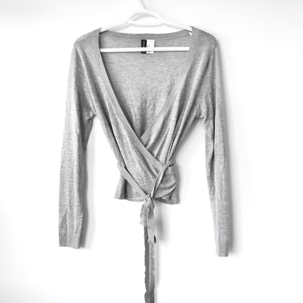 H&M criss cross sweater